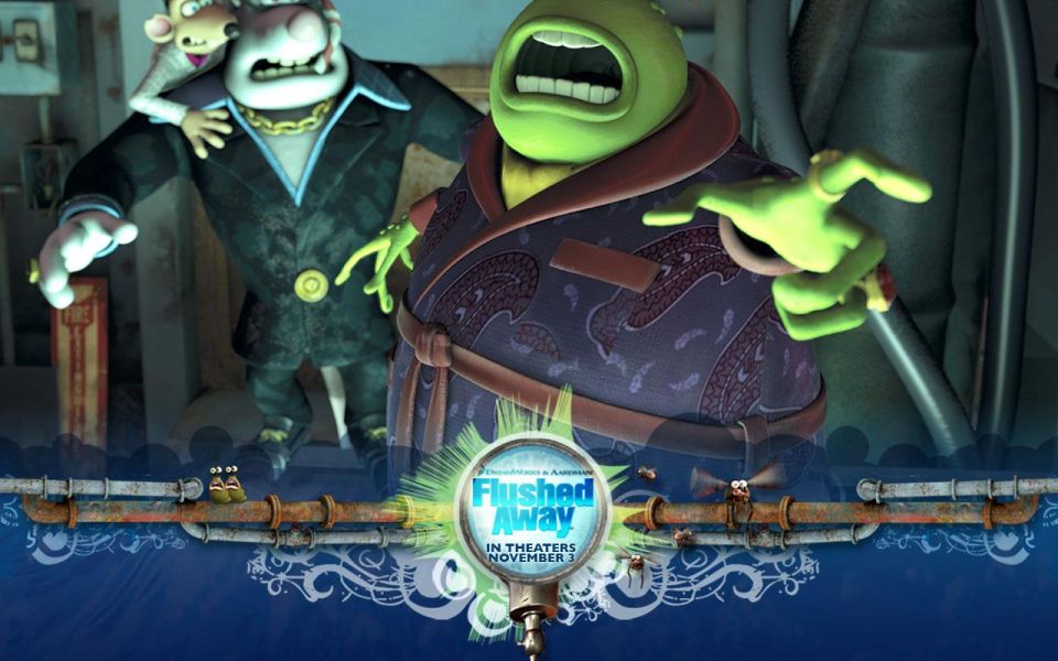 Фильм Смывайся | Flushed Away - лучшие обои для рабочего стола