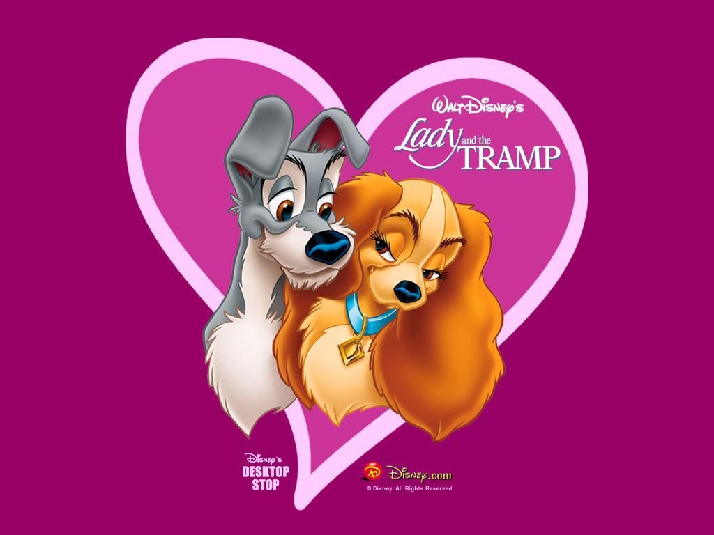 Фильм Леди и Бродяга | Lady and the Tramp - лучшие обои для рабочего стола