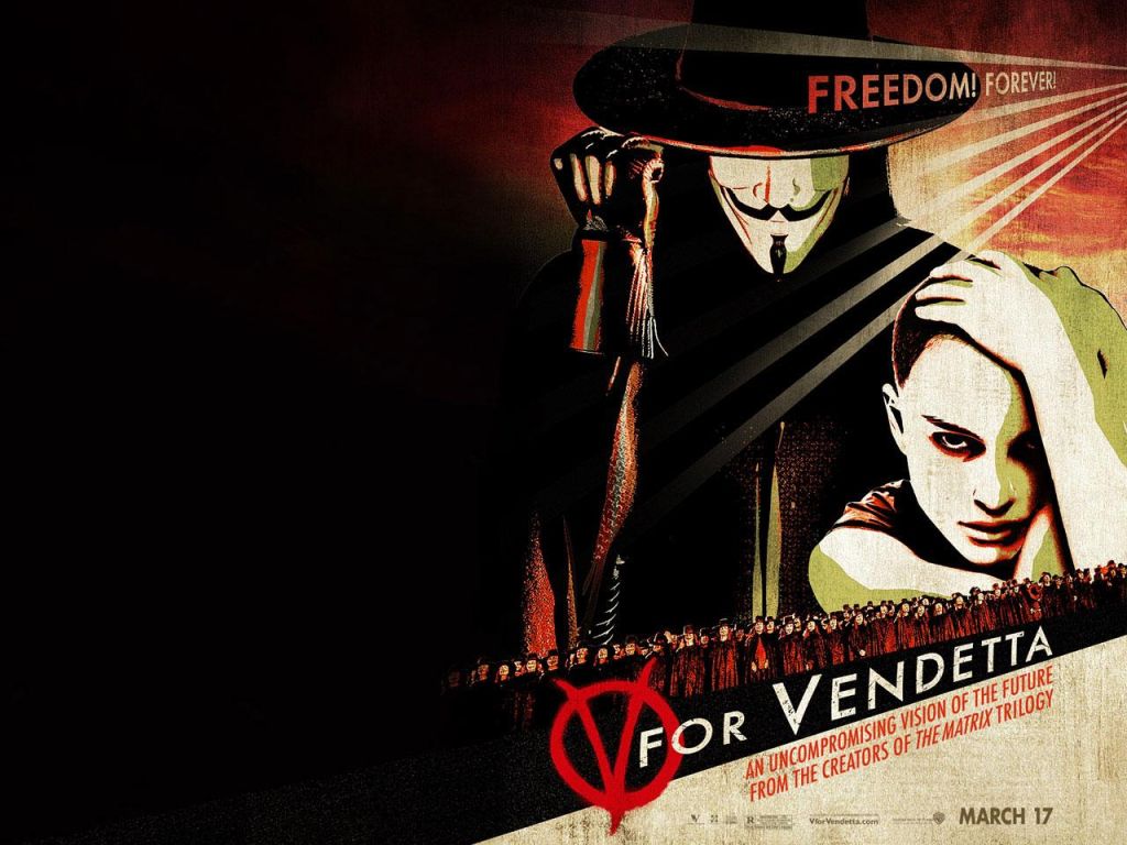 Фильм «V» значит Вендетта | V for Vendetta - лучшие обои для рабочего стола