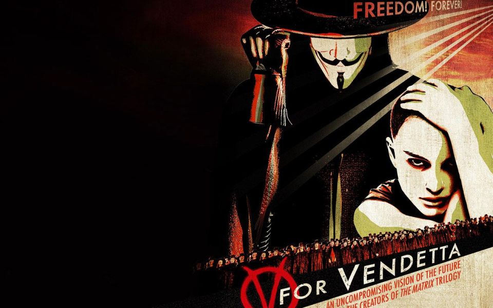 Фильм «V» значит Вендетта | V for Vendetta - лучшие обои для рабочего стола