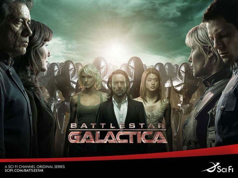 Фильм Звездный крейсер Галактика | Battlestar Galactica - лучшие обои для рабочего стола