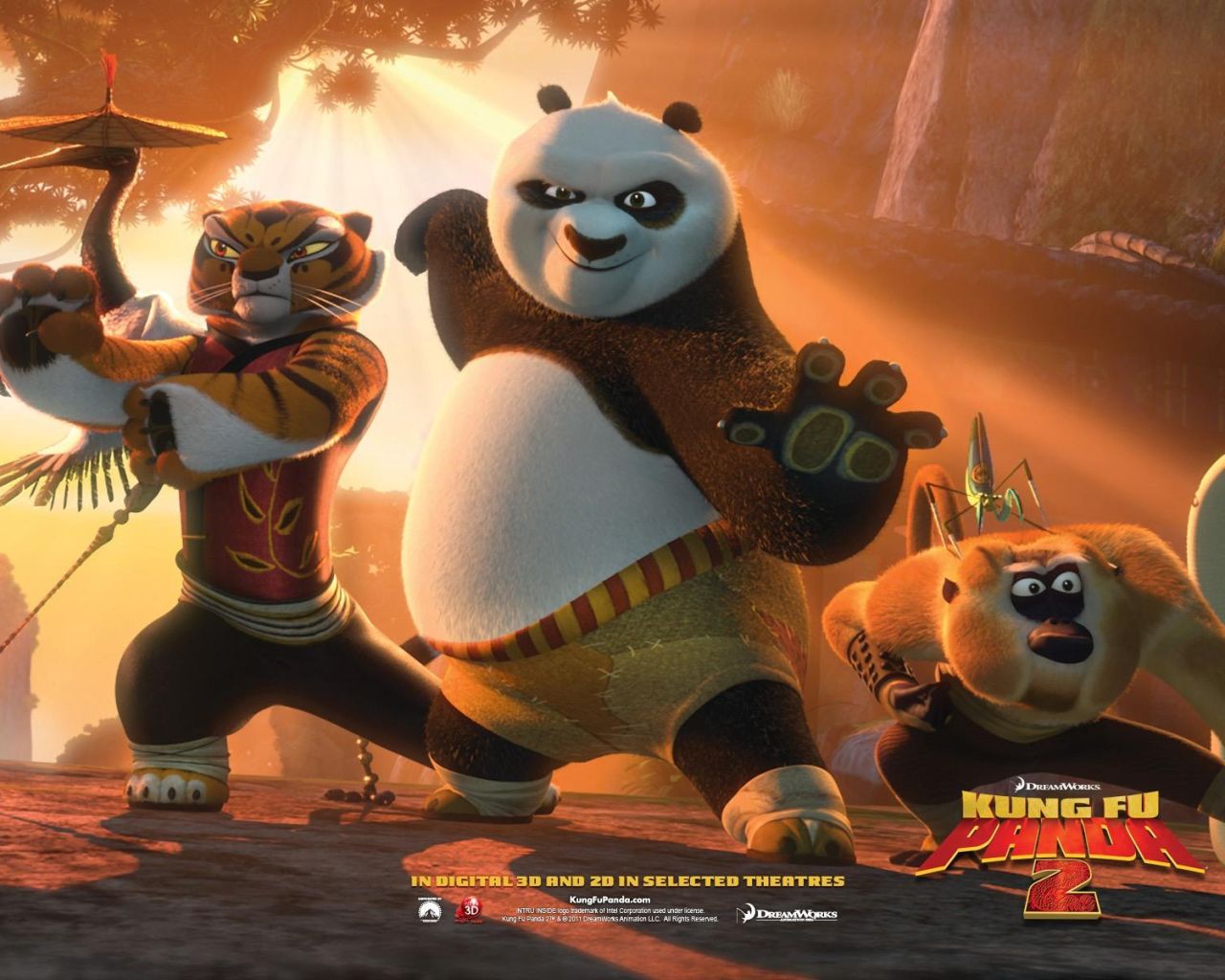 Фильм Кунг-фу Панда 2 | Kung Fu Panda 2 - лучшие обои для рабочего стола