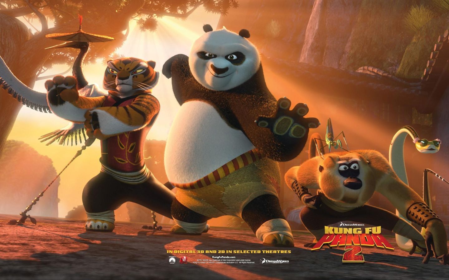 Фильм Кунг-фу Панда 2 | Kung Fu Panda 2 - лучшие обои для рабочего стола