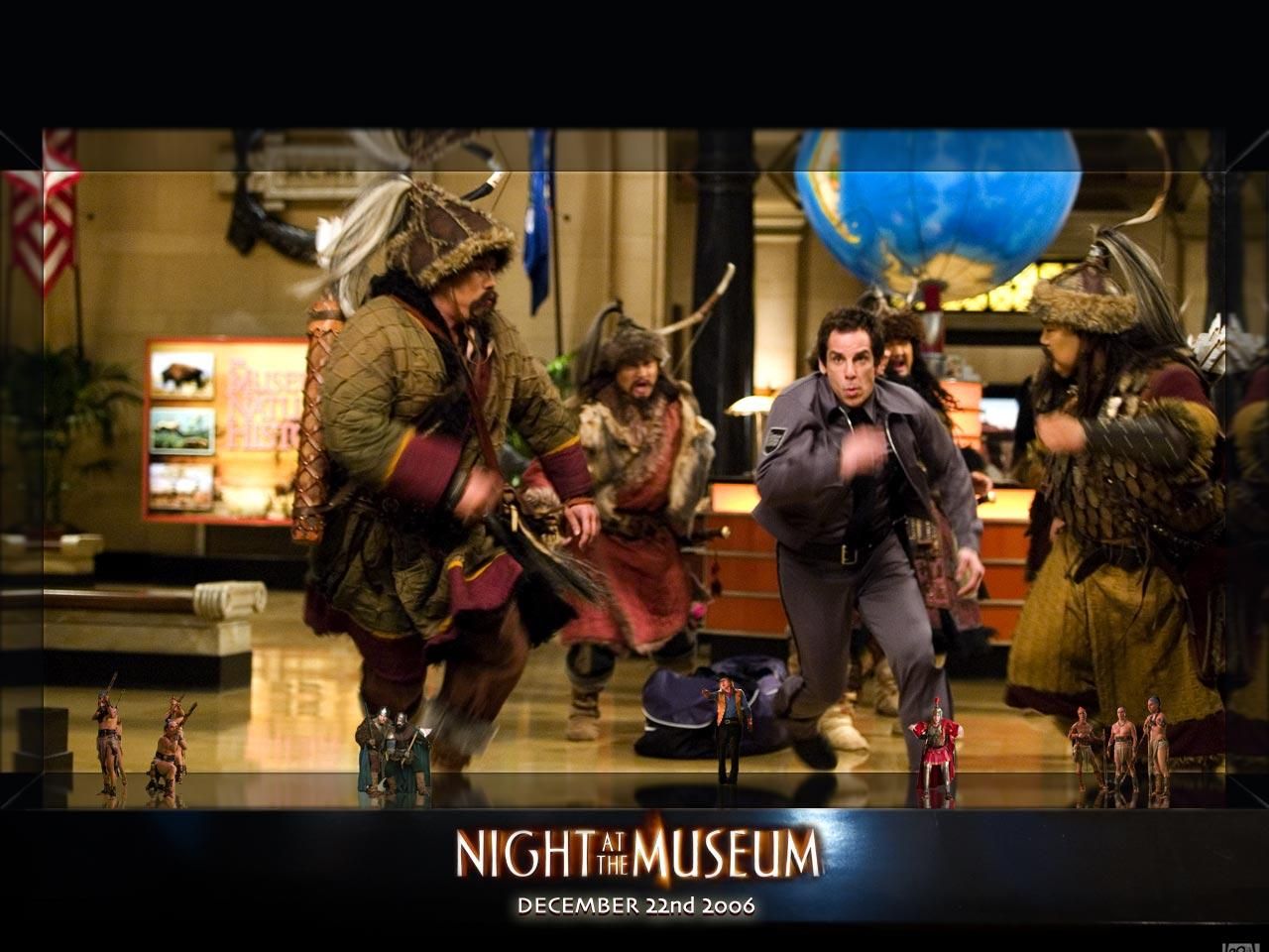 Фильм Ночь в музее | Night at the Museum - лучшие обои для рабочего стола