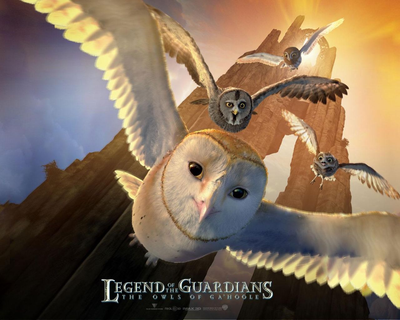 Фильм Легенды ночных стражей | Legend of the Guardians: The Owls of Ga'Hoole - лучшие обои для рабочего стола