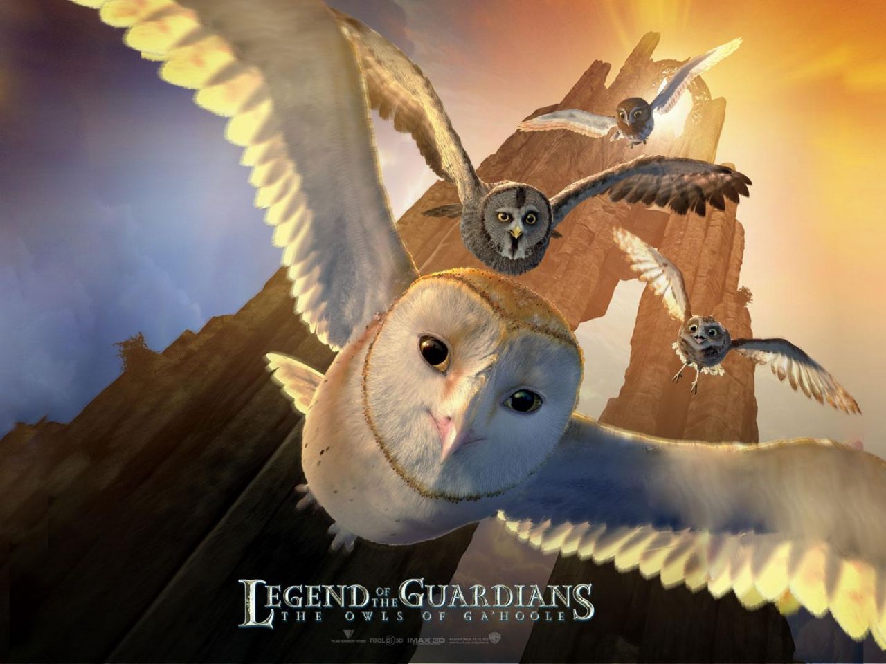 Фильм Легенды ночных стражей | Legend of the Guardians: The Owls of Ga'Hoole - лучшие обои для рабочего стола