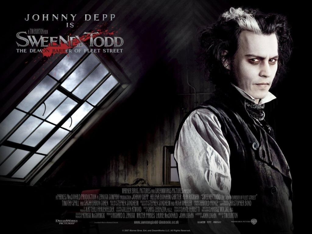 Фильм Суини Тодд, демон-парикмахер с Флит-стрит | Sweeney Todd the Demon Barber of Fleet Street - лучшие обои для рабочего стола