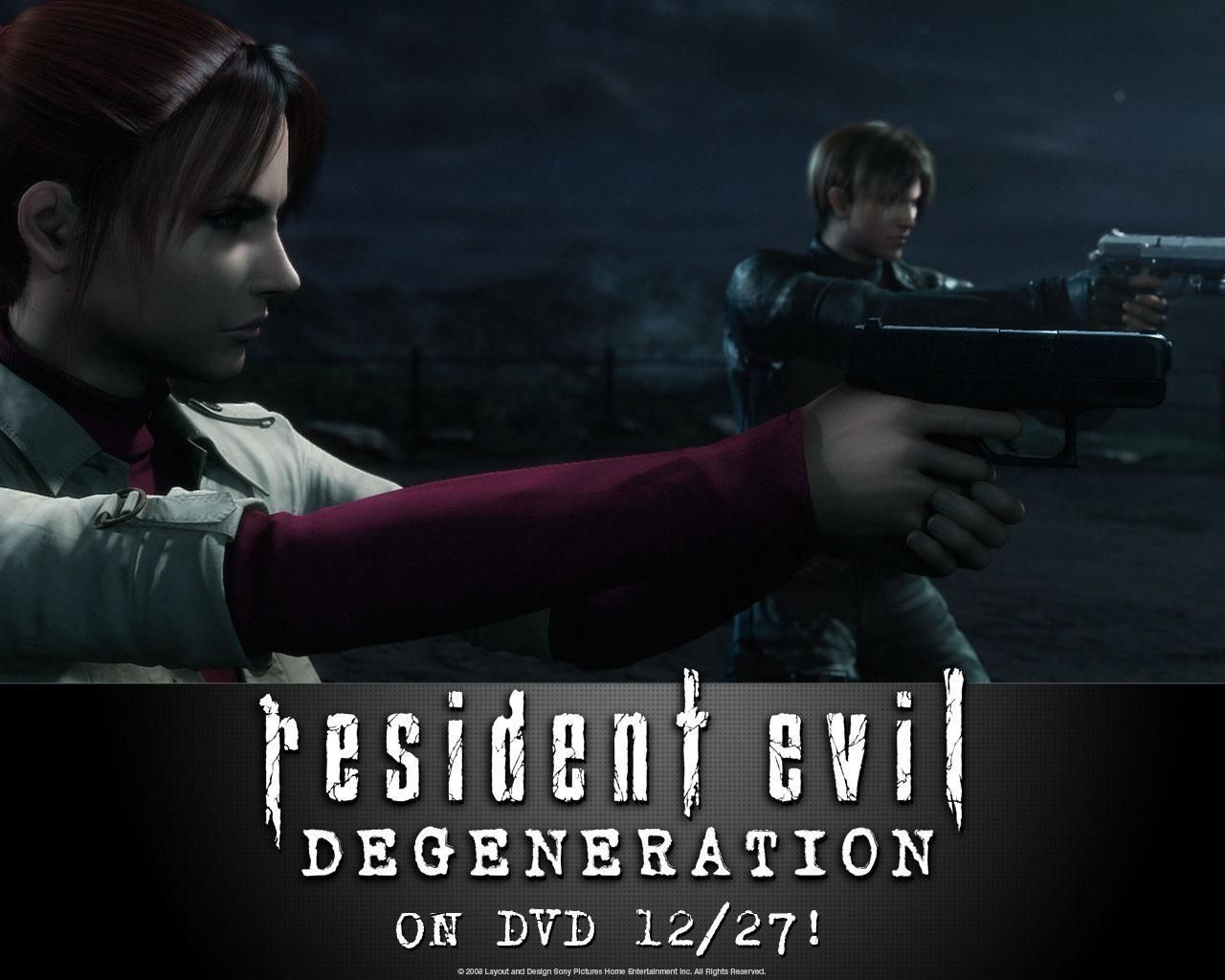 Фильм Обитель зла: Вырождение | Resident Evil: Degeneration - лучшие обои для рабочего стола