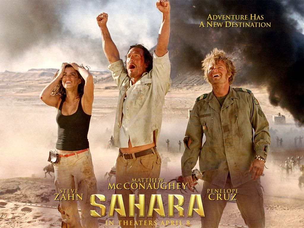 Фильм Сахара | Sahara - лучшие обои для рабочего стола