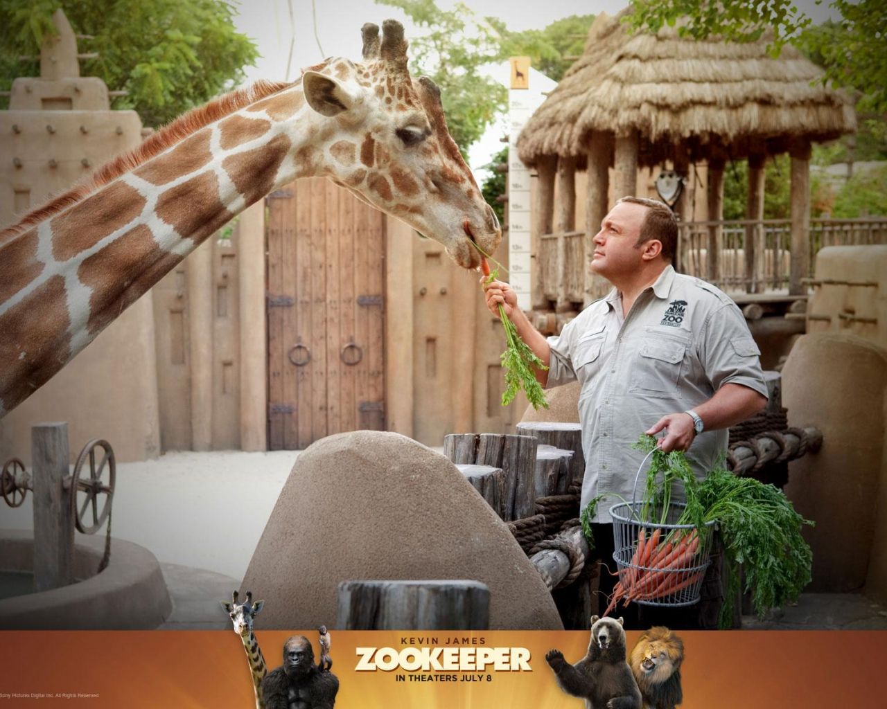 Фильм Мой парень из зоопарка | Zookeeper - лучшие обои для рабочего стола