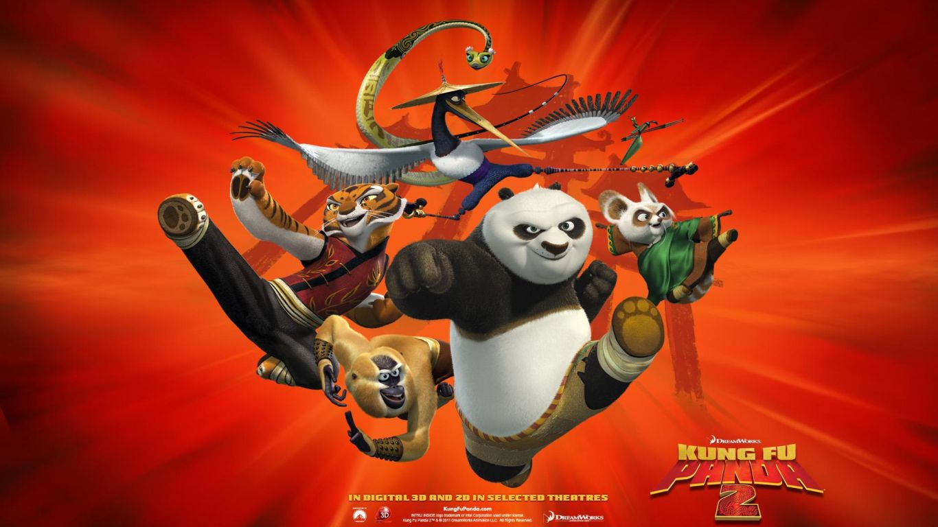 Фильм Кунг-фу Панда 2 | Kung Fu Panda 2 - лучшие обои для рабочего стола