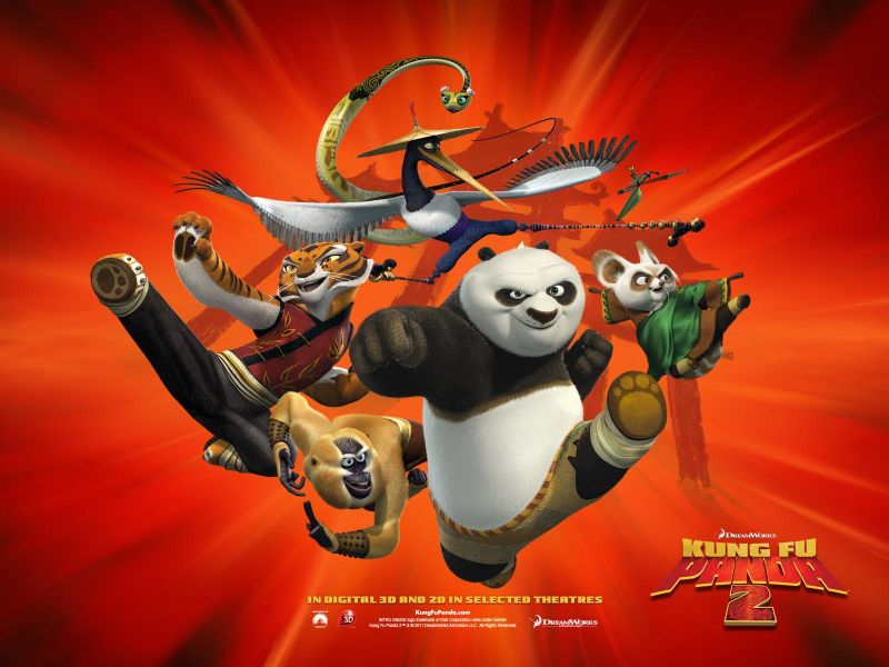 Фильм Кунг-фу Панда 2 | Kung Fu Panda 2 - лучшие обои для рабочего стола