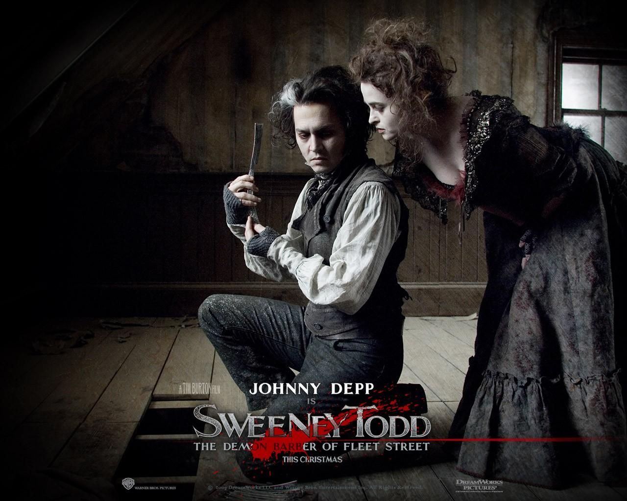 Фильм Суини Тодд, демон-парикмахер с Флит-стрит | Sweeney Todd the Demon Barber of Fleet Street - лучшие обои для рабочего стола