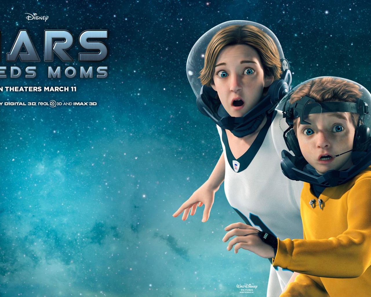 Фильм Тайна красной планеты | Mars Needs Moms! - лучшие обои для рабочего стола