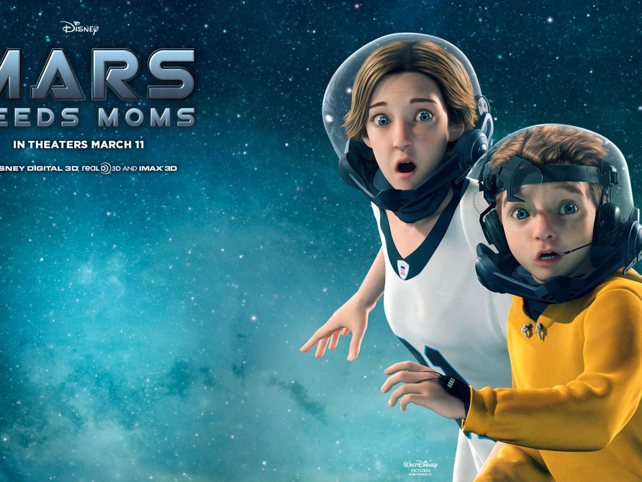 Фильм Тайна красной планеты | Mars Needs Moms! - лучшие обои для рабочего стола