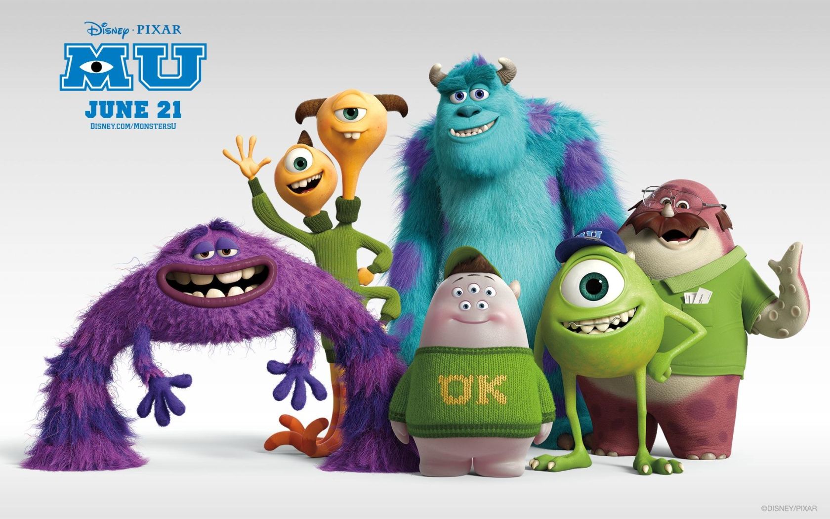 Фильм Университет монстров | Monsters University - лучшие обои для рабочего стола