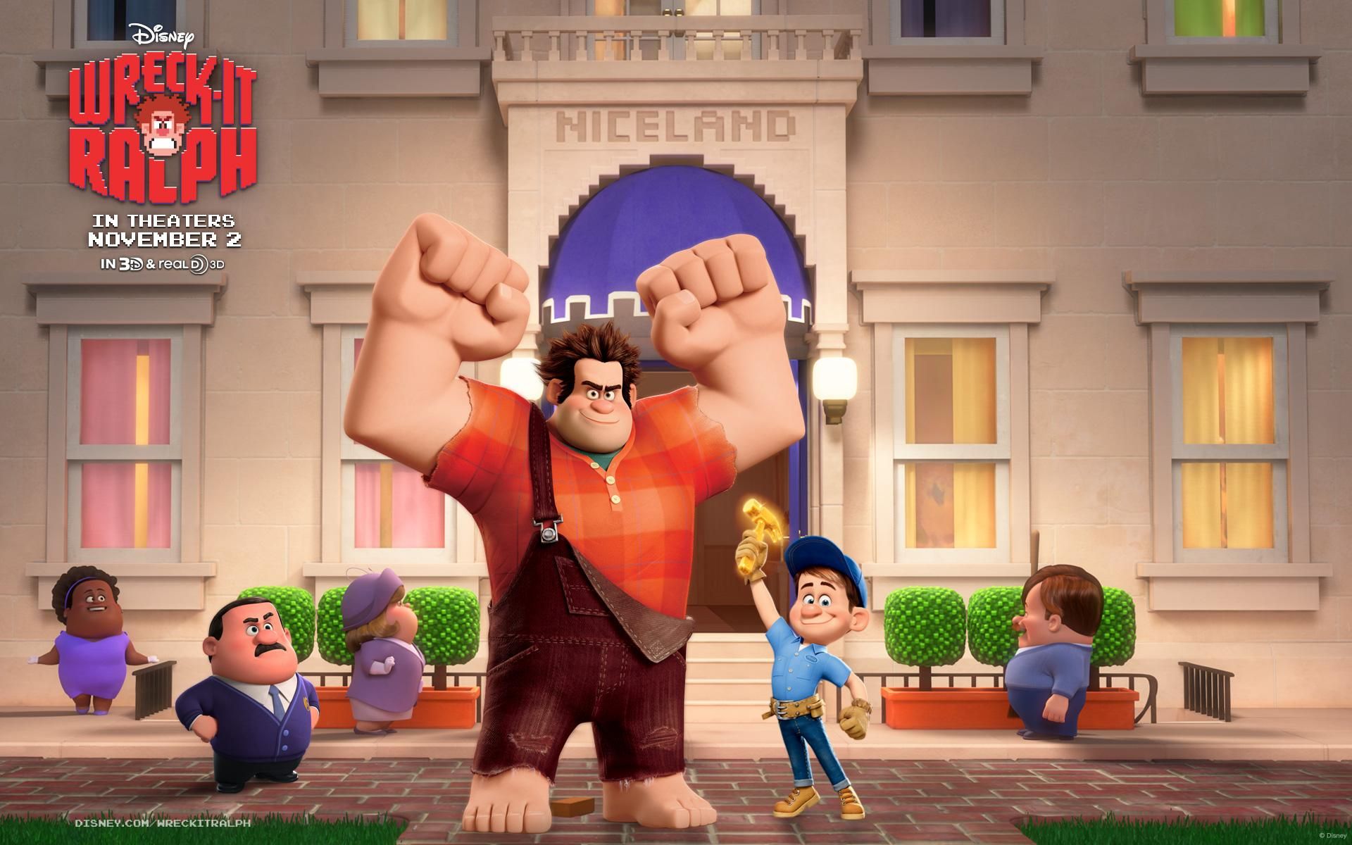 Фильм Ральф | Wreck-It Ralph - лучшие обои для рабочего стола