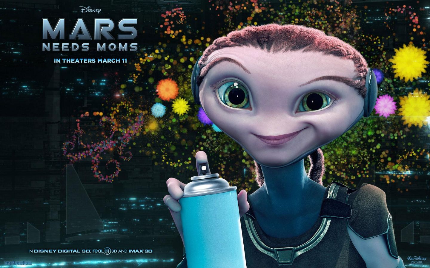 Фильм Тайна красной планеты | Mars Needs Moms! - лучшие обои для рабочего стола