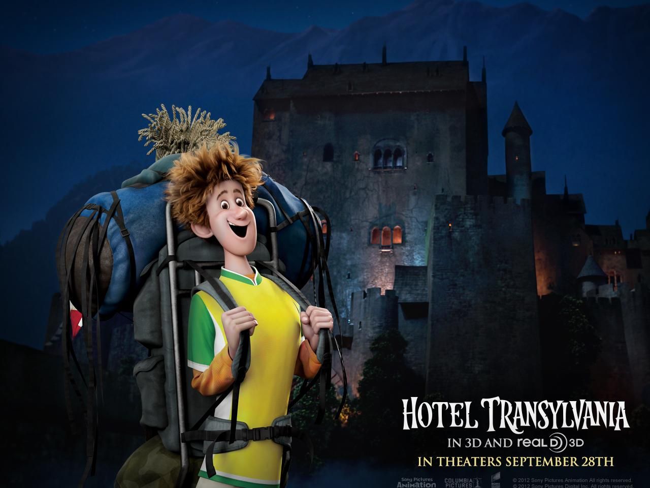 Фильм Монстры на каникулах | Hotel Transylvania - лучшие обои для рабочего стола