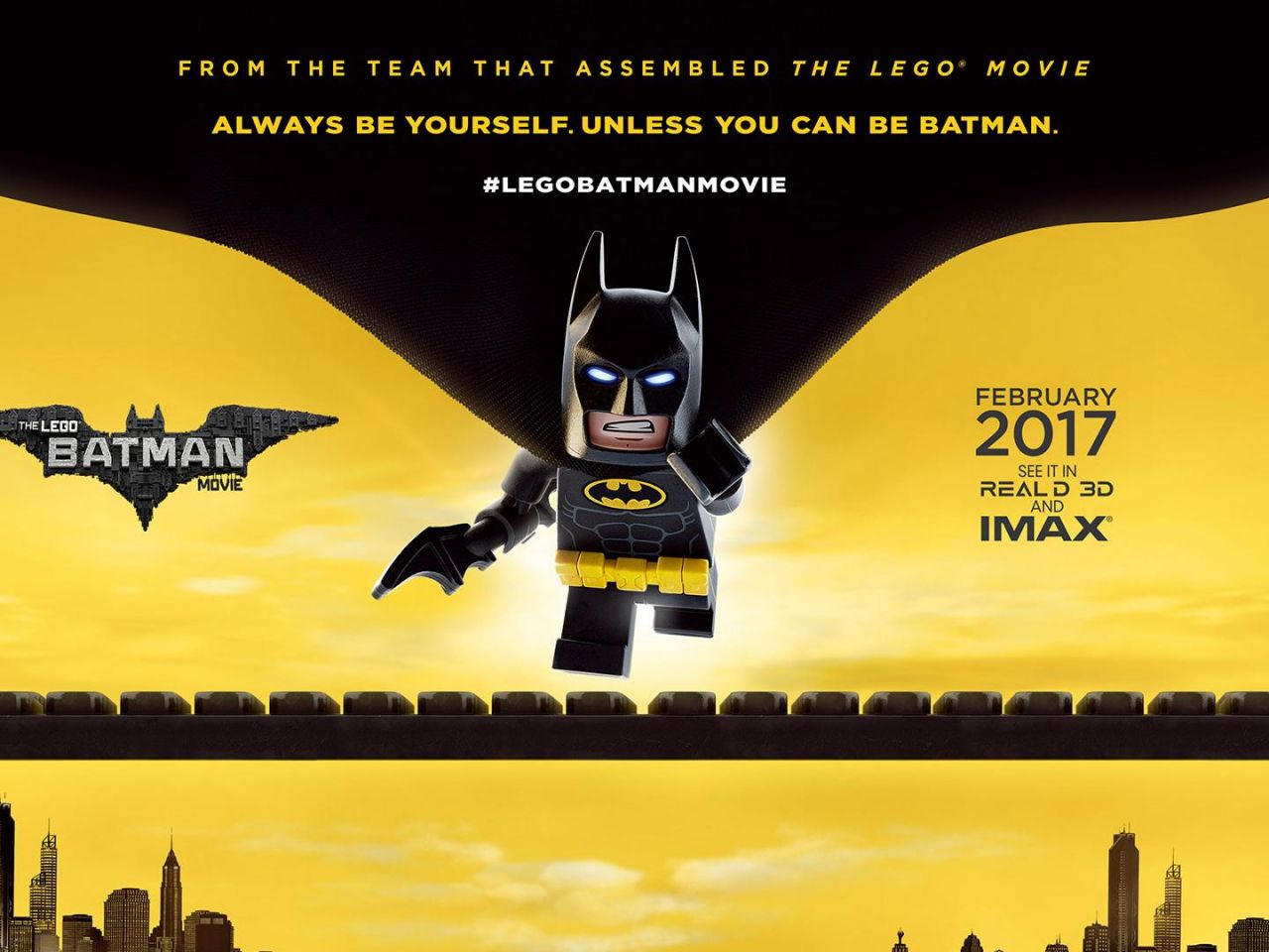 Фильм Лего Фильм: Бэтмен | LEGO Batman Movie - лучшие обои для рабочего стола