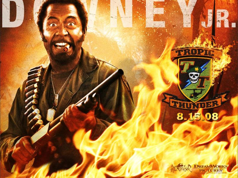 Фильм Солдаты неудачи | Tropic Thunder - лучшие обои для рабочего стола