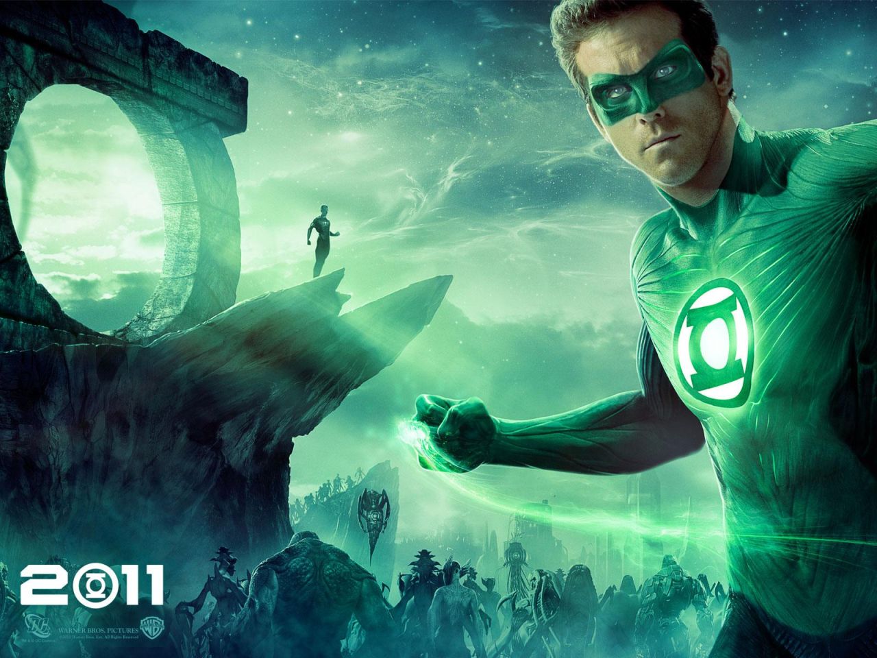 Фильм Зеленый Фонарь | Green Lantern - лучшие обои для рабочего стола