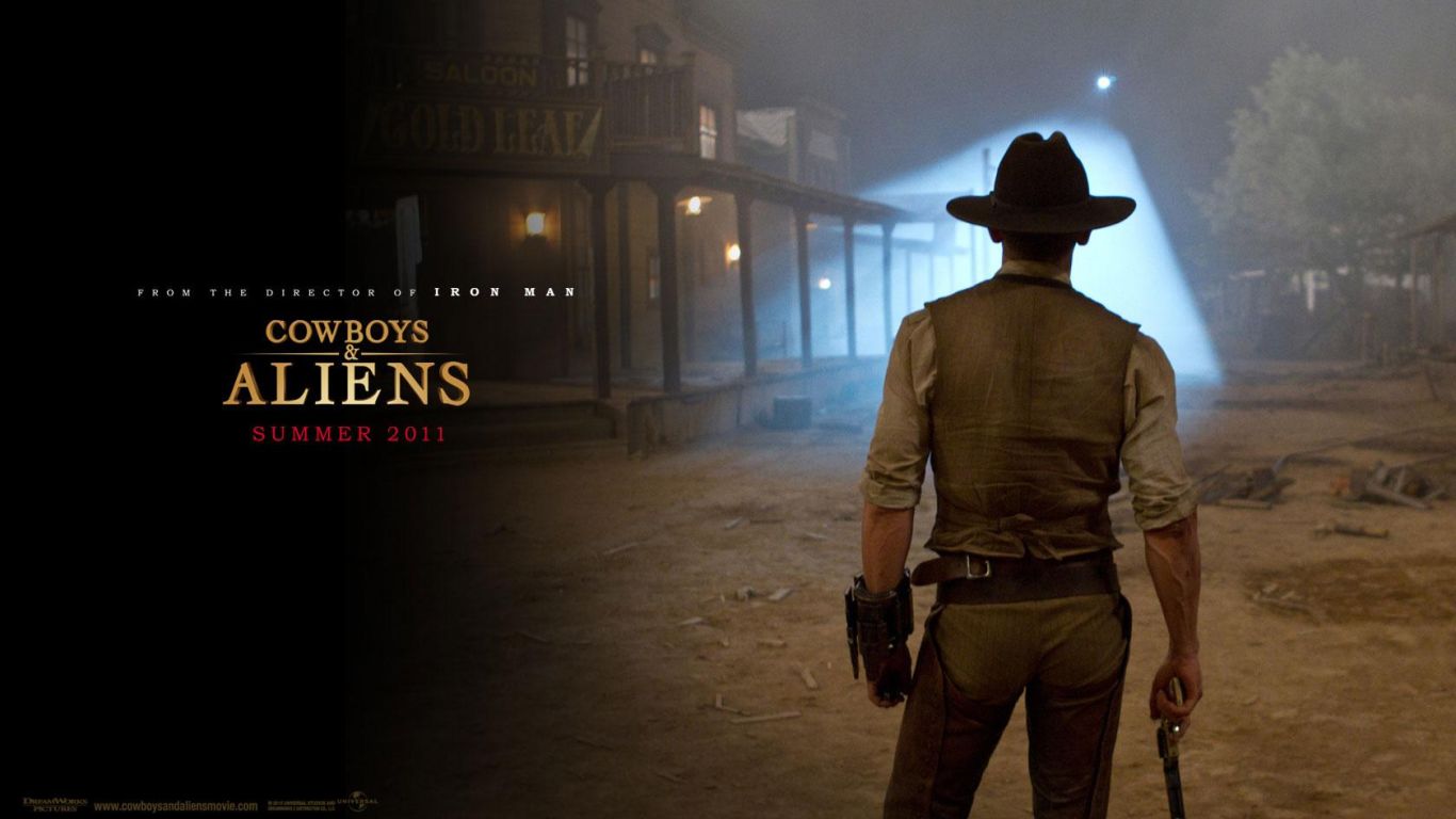 Фильм Ковбои против пришельцев | Cowboys & Aliens - лучшие обои для рабочего стола