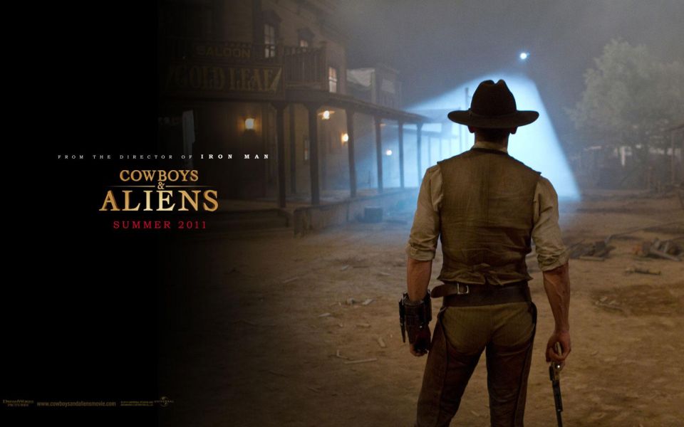 Фильм Ковбои против пришельцев | Cowboys & Aliens - лучшие обои для рабочего стола