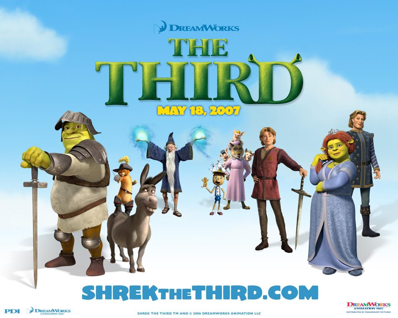 Фильм Шрэк Третий | Shrek the Third - лучшие обои для рабочего стола