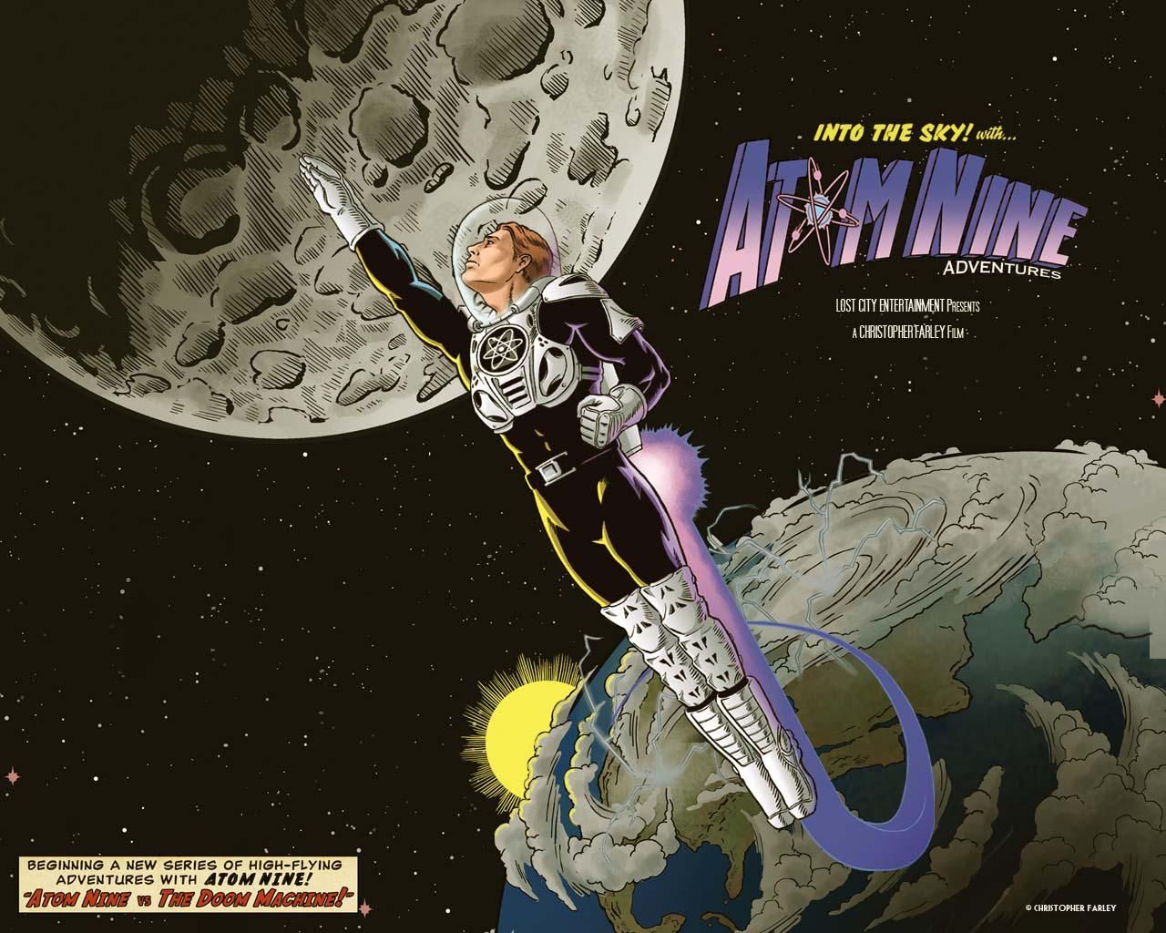 Фильм Приключения девятого Атома | Atom Nine Adventures - лучшие обои для рабочего стола