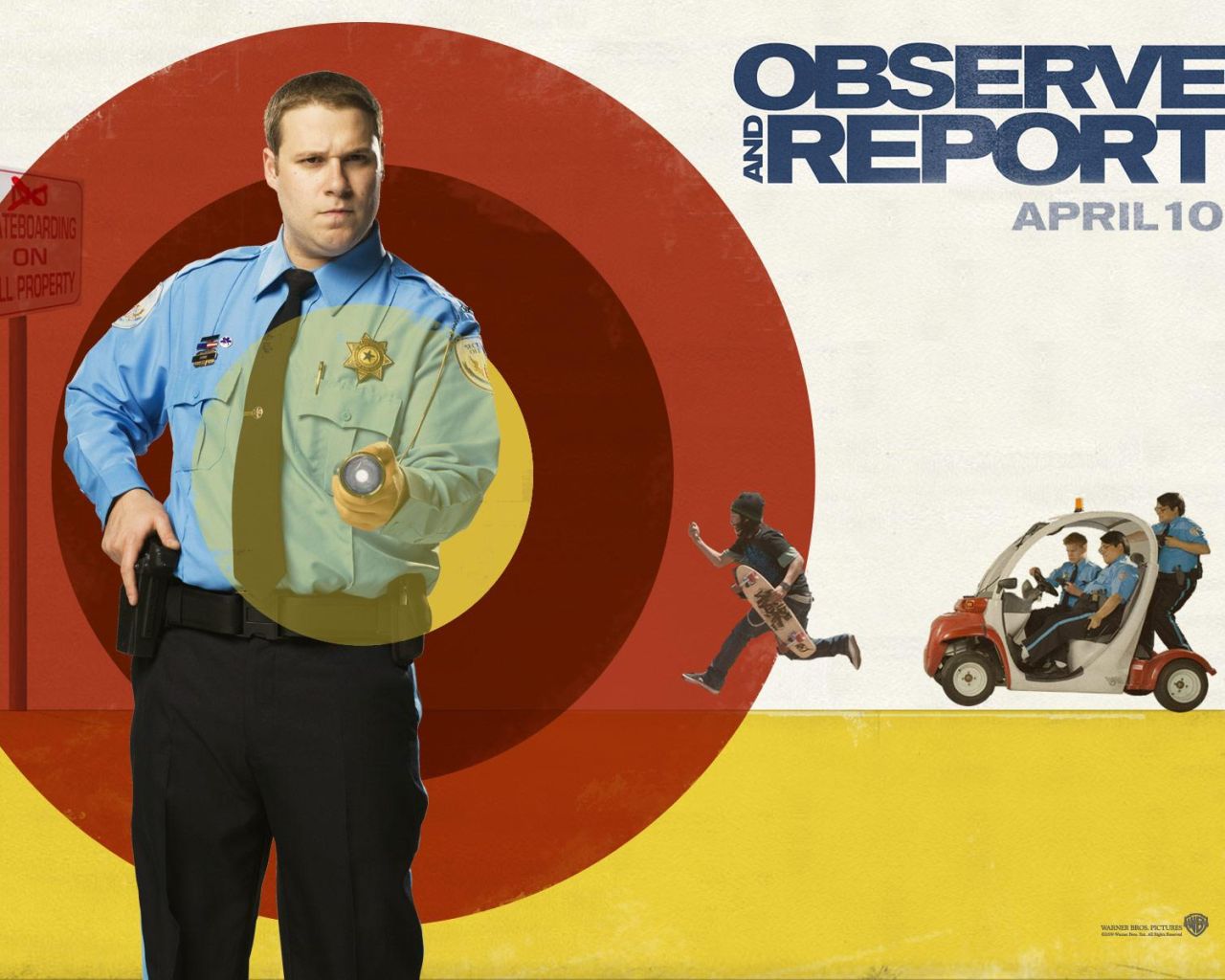 Фильм Типа крутой охранник | Observe and Report - лучшие обои для рабочего стола