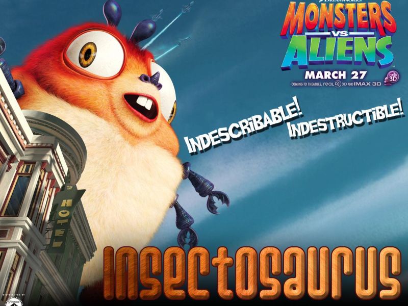 Фильм Монстры против Пришельцев | Monsters vs. Aliens - лучшие обои для рабочего стола