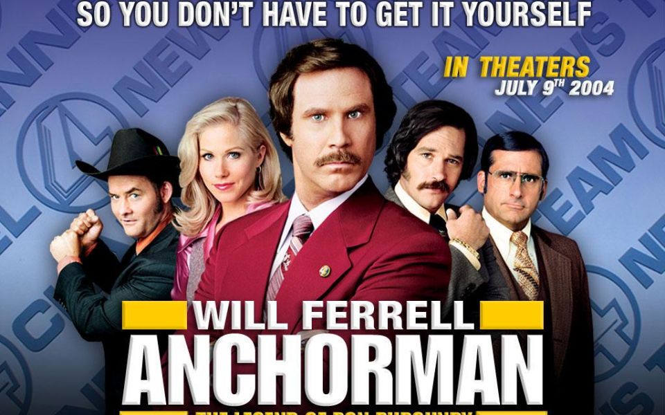 Фильм Телеведущий | Anchorman: The Legend of Ron Burgundy - лучшие обои для рабочего стола
