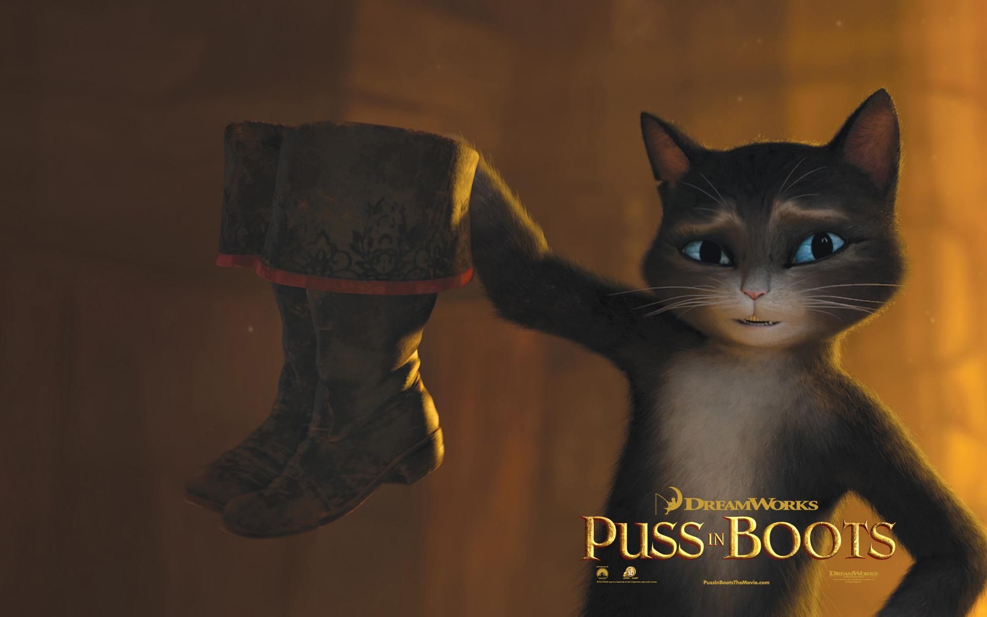 Фильм Кот в сапогах | Puss in Boots - лучшие обои для рабочего стола