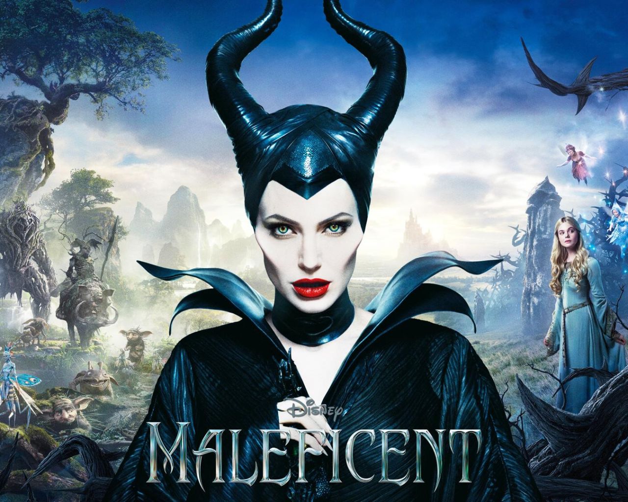 Фильм Малефисента | Maleficent - лучшие обои для рабочего стола