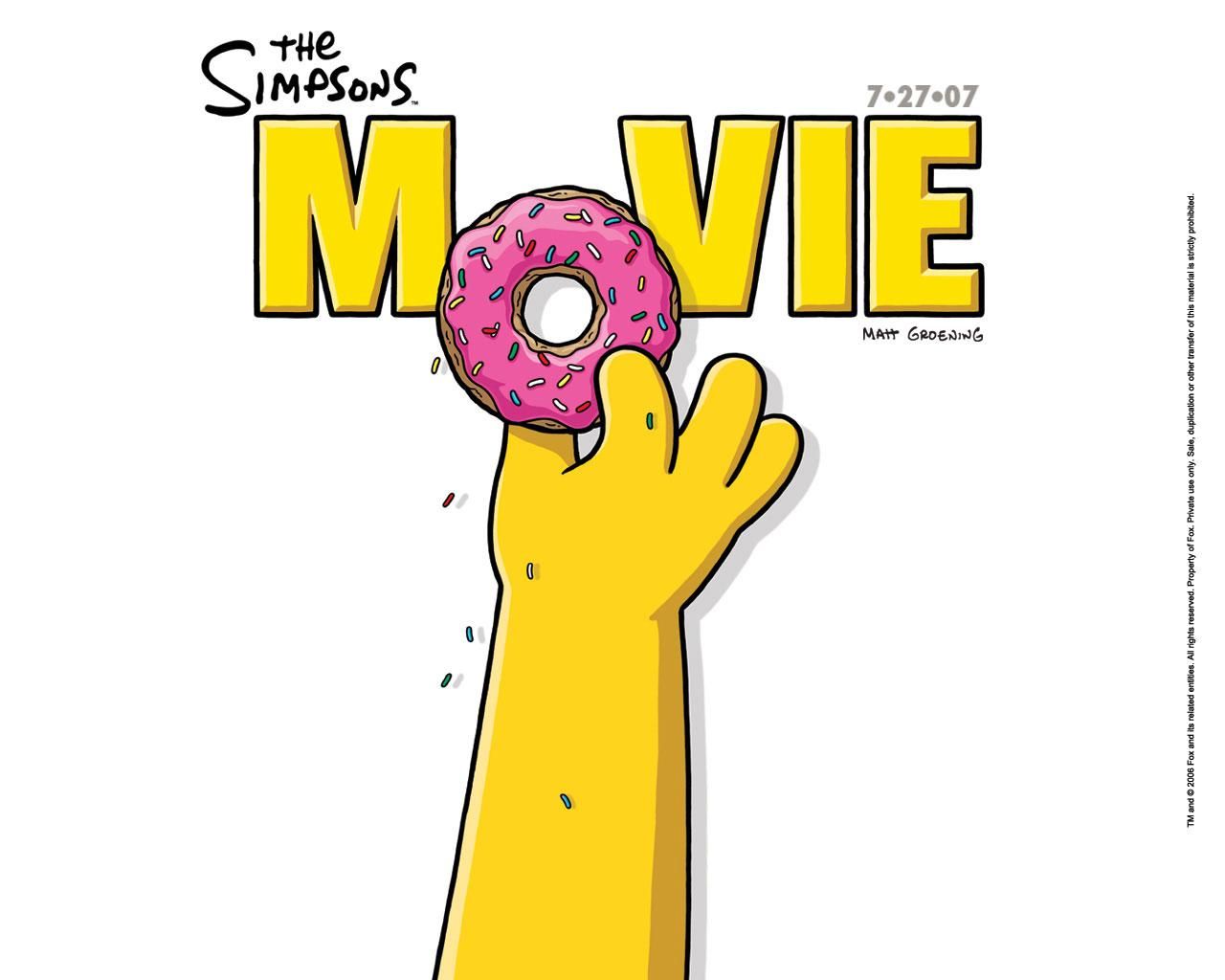 Фильм Симпсоны в Кино | Simpsons Movie - лучшие обои для рабочего стола