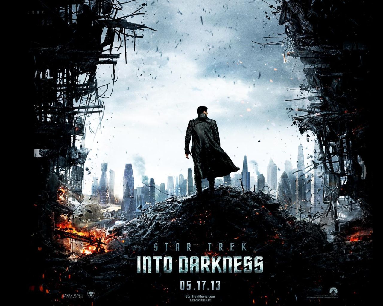 Фильм Стартрек: Возмездие | Star Trek Into Darkness - лучшие обои для рабочего стола