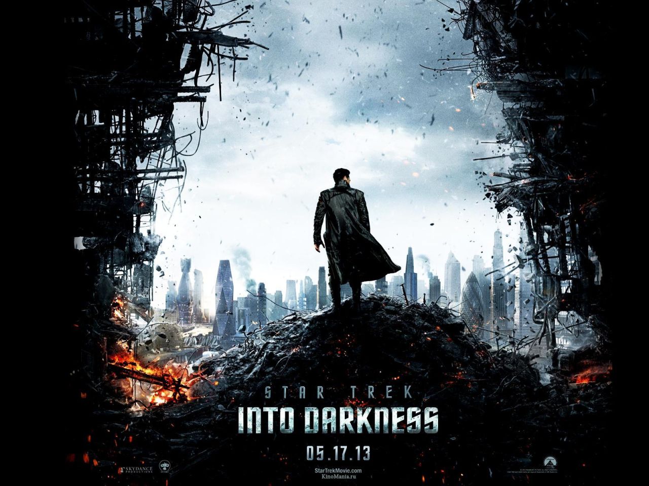 Фильм Стартрек: Возмездие | Star Trek Into Darkness - лучшие обои для рабочего стола