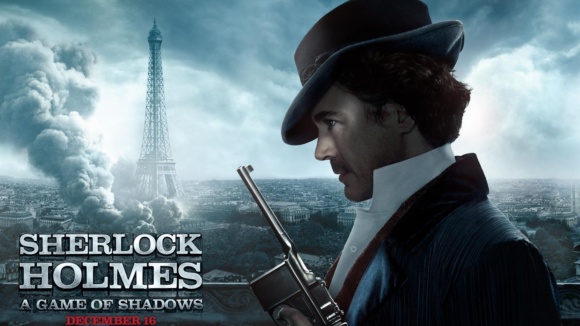 Фильм Шерлок Холмс: Игра теней | Sherlock Holmes: A Game of Shadows - лучшие обои для рабочего стола
