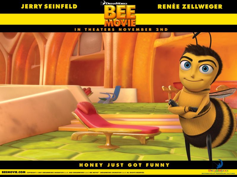 Фильм Би Муви: медовый заговор | Bee Movie - лучшие обои для рабочего стола