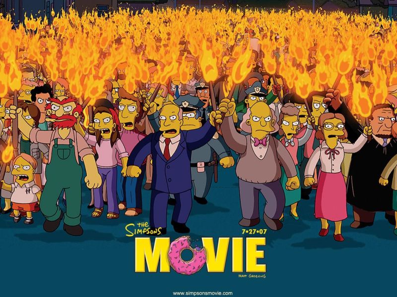 Фильм Симпсоны в Кино | Simpsons Movie - лучшие обои для рабочего стола