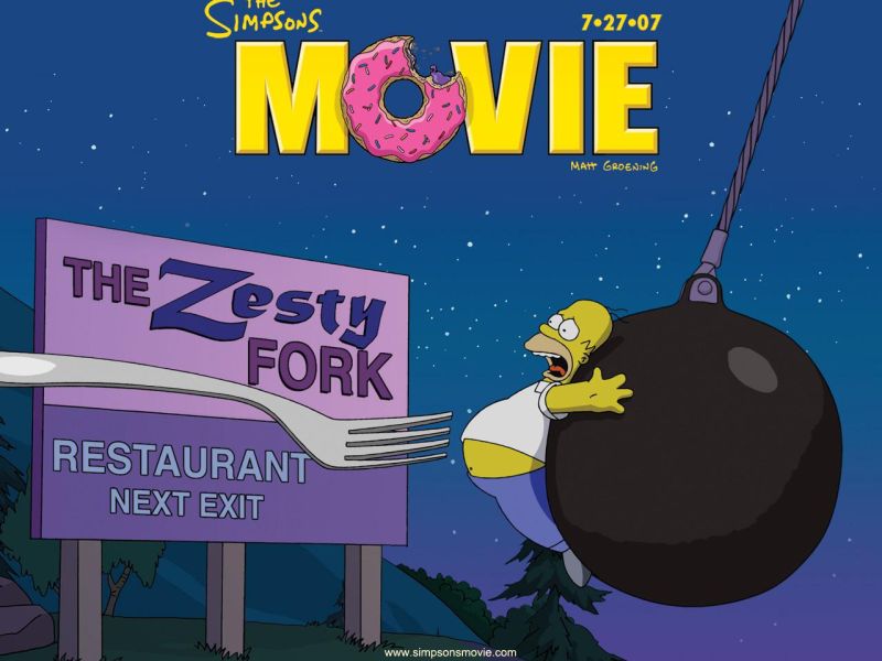 Фильм Симпсоны в Кино | Simpsons Movie - лучшие обои для рабочего стола