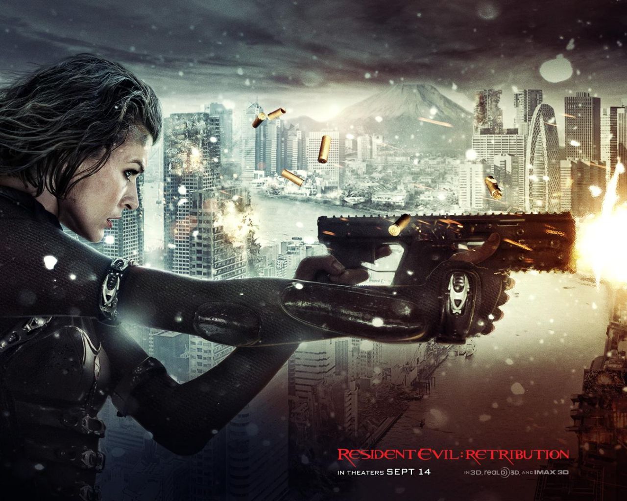 Фильм Обитель зла: Возмездие | Resident Evil: Retribution - лучшие обои для рабочего стола