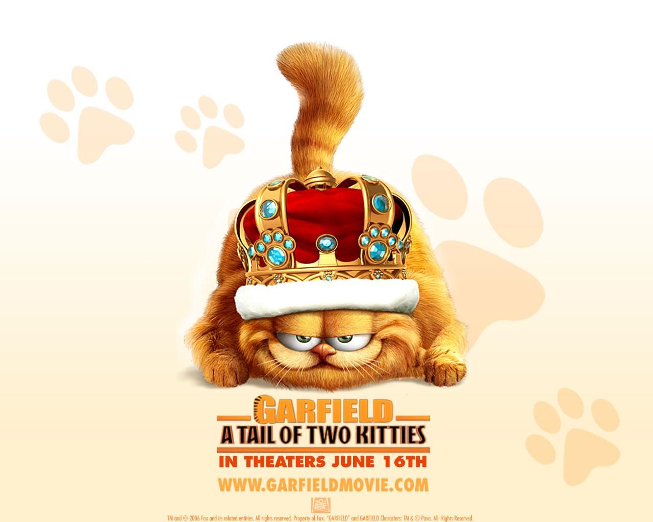 Фильм Гарфилд 2: История двух кошечек | Garfield: A Tail of Two Kitties - лучшие обои для рабочего стола