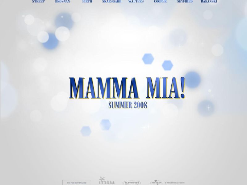 Фильм Мамма MIA! | Mamma Mia! - лучшие обои для рабочего стола