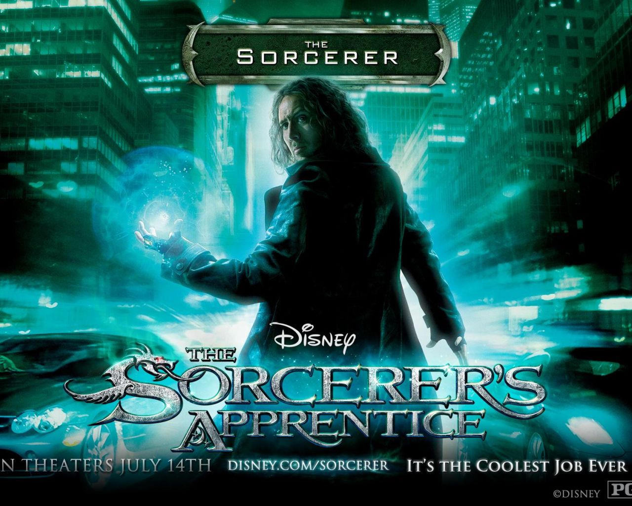 Фильм Ученик чародея | Sorcerer's Apprentice - лучшие обои для рабочего стола