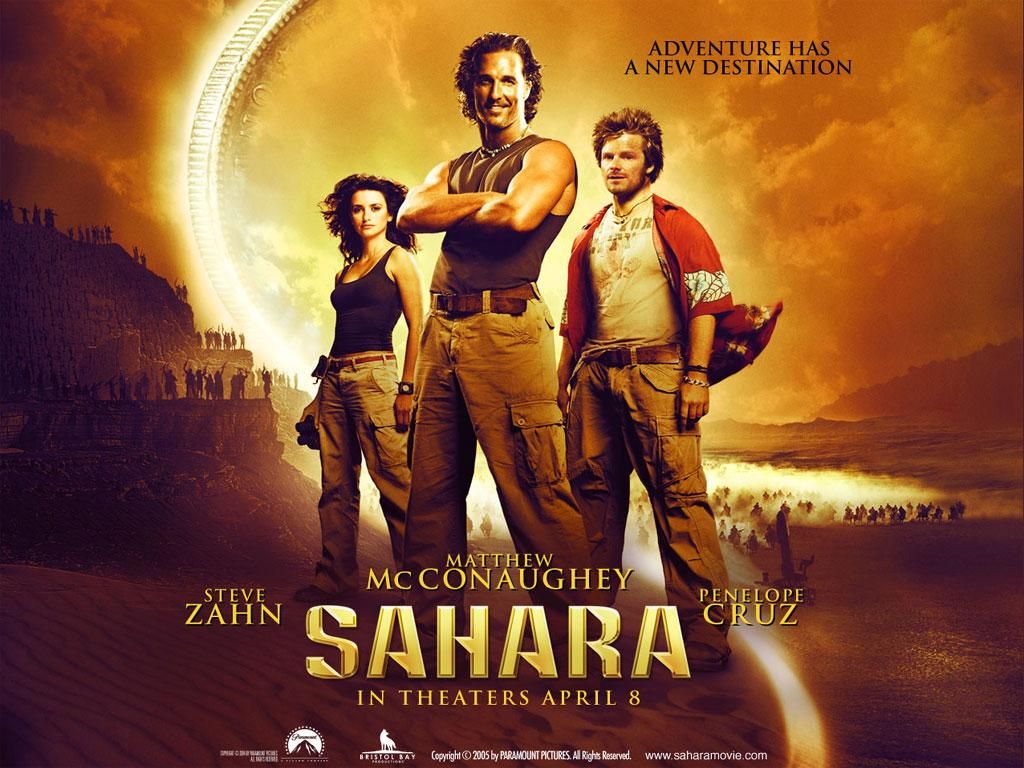 Фильм Сахара | Sahara - лучшие обои для рабочего стола