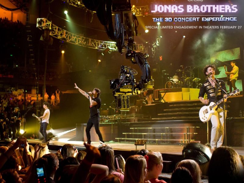 Фильм Концерт братьев Джонас | Jonas Brothers: The 3D Concert Experience - лучшие обои для рабочего стола