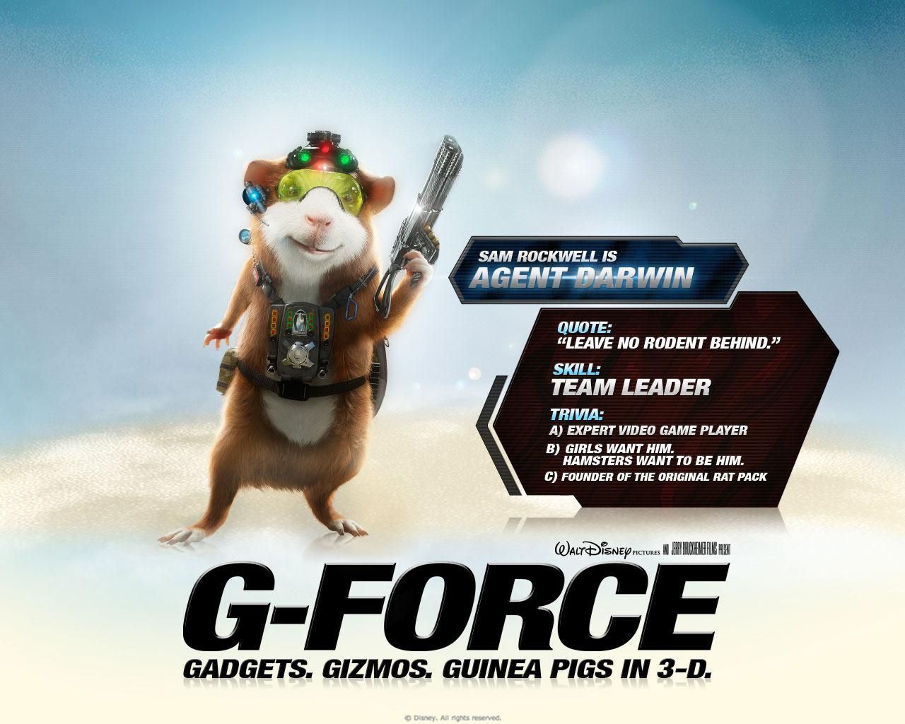 Фильм Миссия Дарвина | G-Force - лучшие обои для рабочего стола