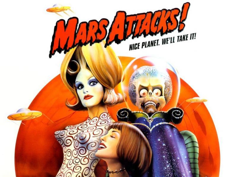 Фильм Марс атакует | Mars Attacks! - лучшие обои для рабочего стола